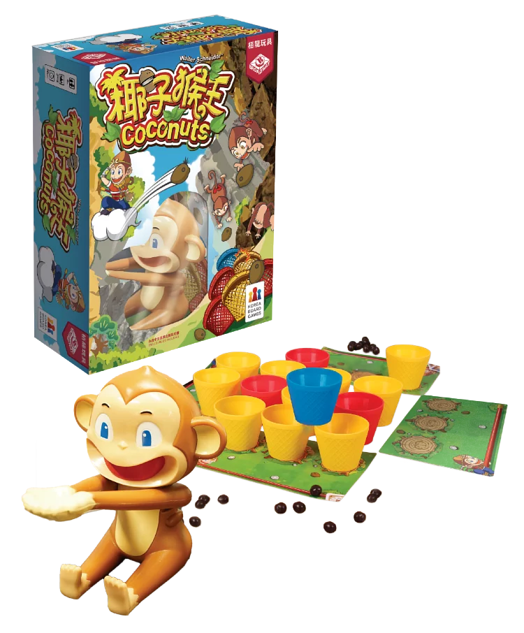 就像猴子一樣會投\椰子猴王/