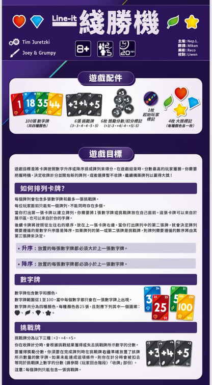 升與降的排列對戰＼一綫勝機／