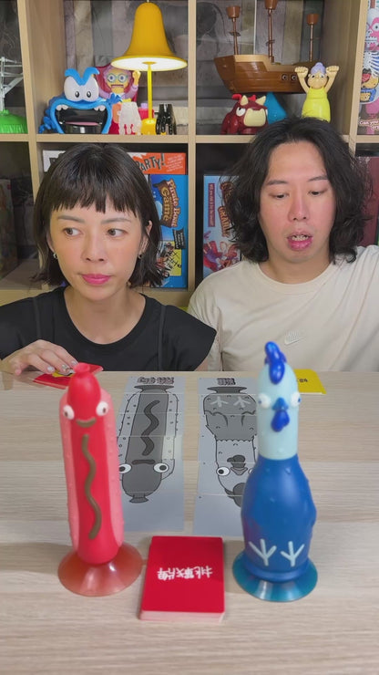 混亂拋接大戰＼雞鬥熱狗／
